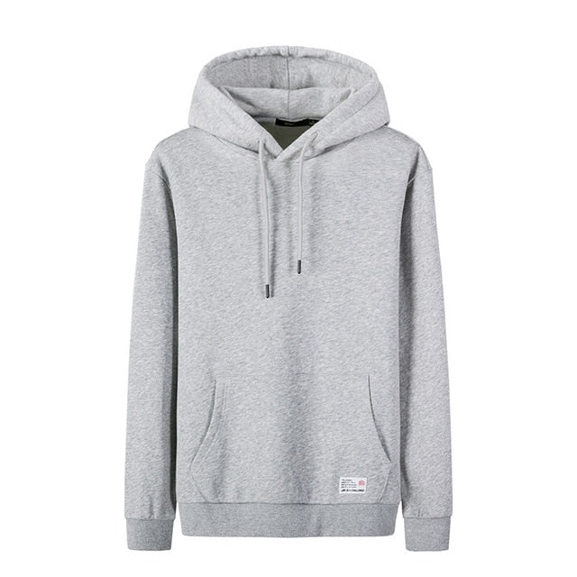 SEMIR Hoodies Men 2019 New Autumn Fashion Solid Hooded Sweatshirt for man Casual Warm Fleece Hoody Tracksuit Brand Clothing