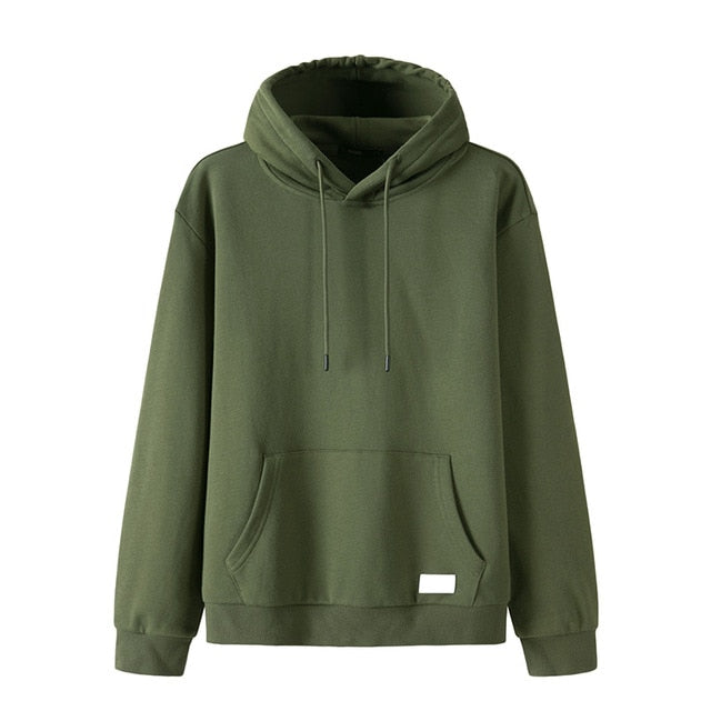 SEMIR Hoodies Men 2019 New Autumn Fashion Solid Hooded Sweatshirt for man Casual Warm Fleece Hoody Tracksuit Brand Clothing