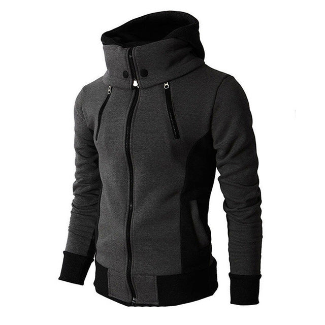 NaranjaSabor New Men's Hoodie 2020 Autumn Men Fleece Hooded Sweatshirts Fashion Stitching Color Male Casual Brand Clothing N625