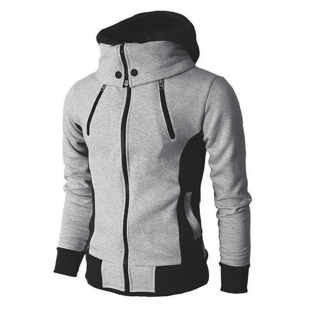 NaranjaSabor New Men's Hoodie 2020 Autumn Men Fleece Hooded Sweatshirts Fashion Stitching Color Male Casual Brand Clothing N625