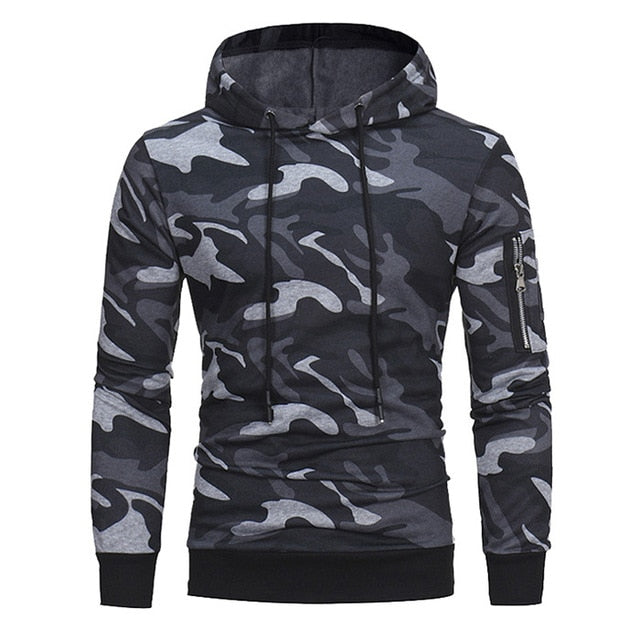 NaranjaSabor Camouflage Hoodie Men 2020 Autumn Military Mens Pullover Hooded Sweatshirt Male Fashion Casual Brand Clothing N629