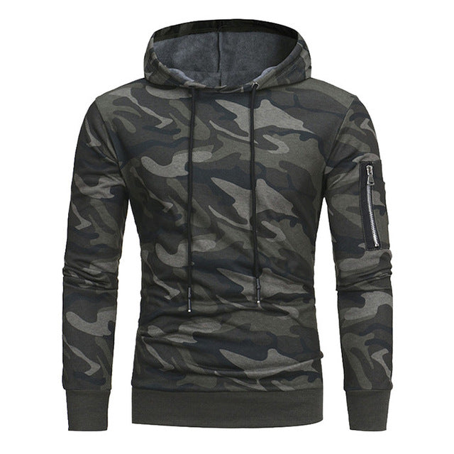 NaranjaSabor Camouflage Hoodie Men 2020 Autumn Military Mens Pullover Hooded Sweatshirt Male Fashion Casual Brand Clothing N629