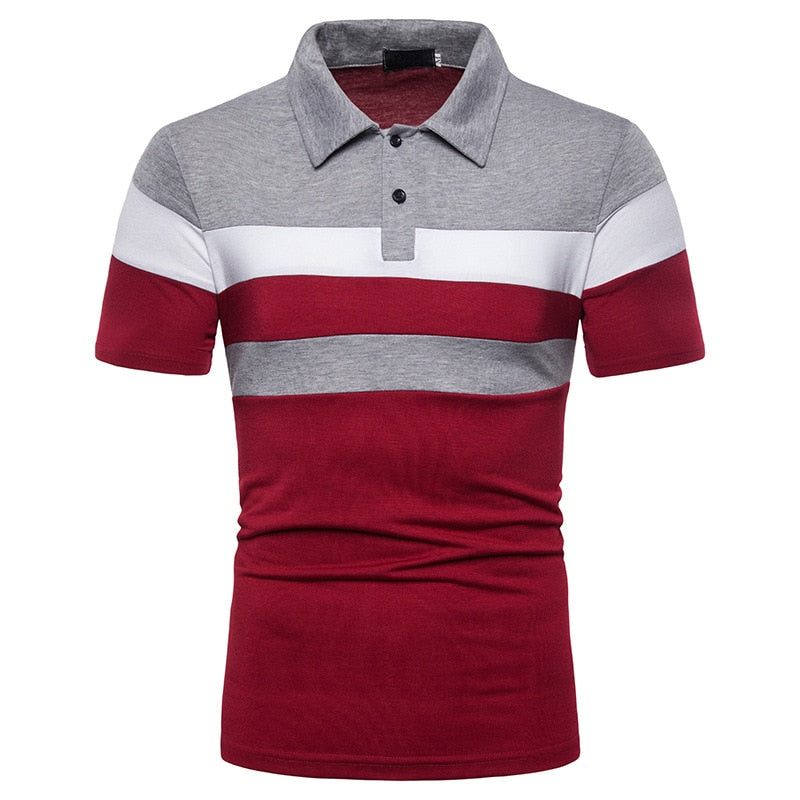 2019 New Fashion Men Striped Slim Fit Tshirt Clothing Summer Streetwear Casual Men's T-Shirts